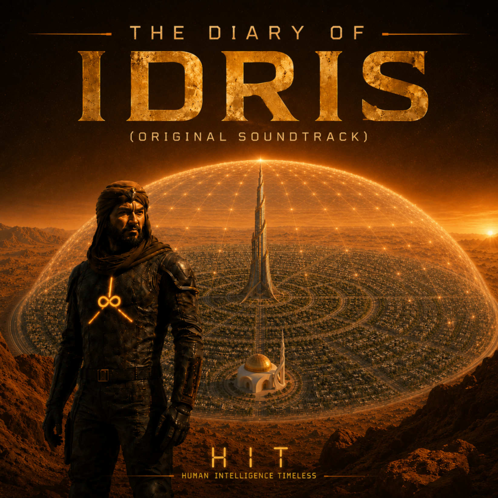 Capa da trilha sonora Diário de Idris